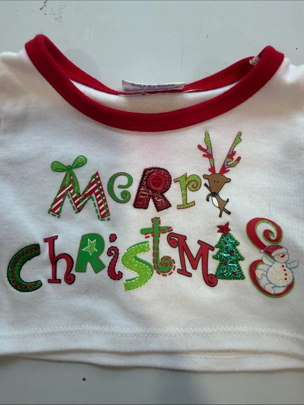 Build-a-bear merry Christmas shirt